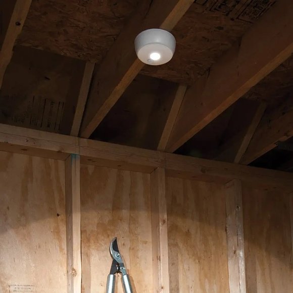 MOTION SENSING CEILING LIGHT - Battery Powered, Weather Proof, Bright LED - Picture 7 of 8